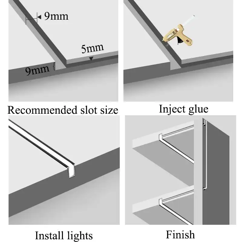 DIY  cabinet lights installtions