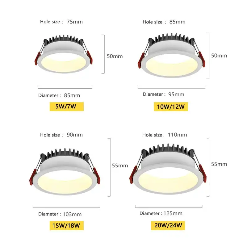 LED downlights LED downlights