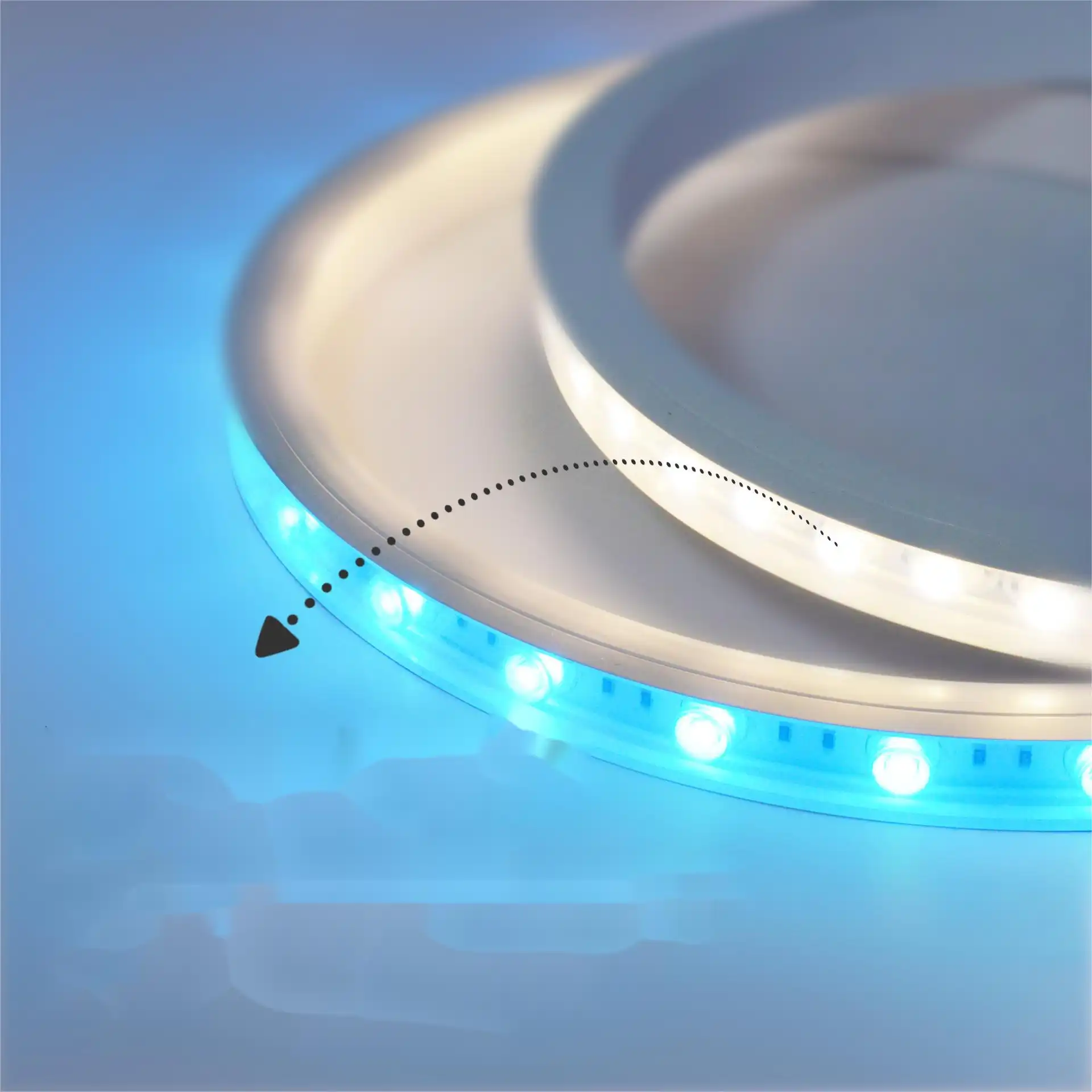 Lens-optic LED strip lights from USKYLED