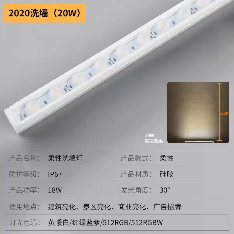 waterproof wall wash strip lights from USKYLED