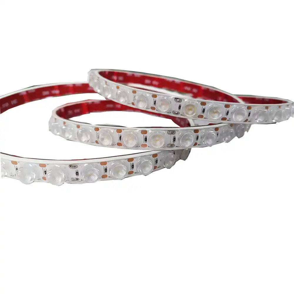 Linear wall washing light strips