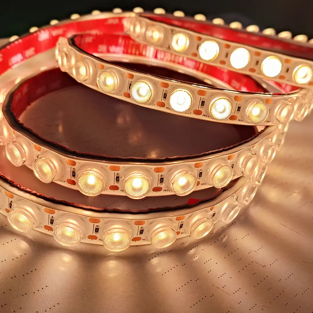 Linear wall washing light strips