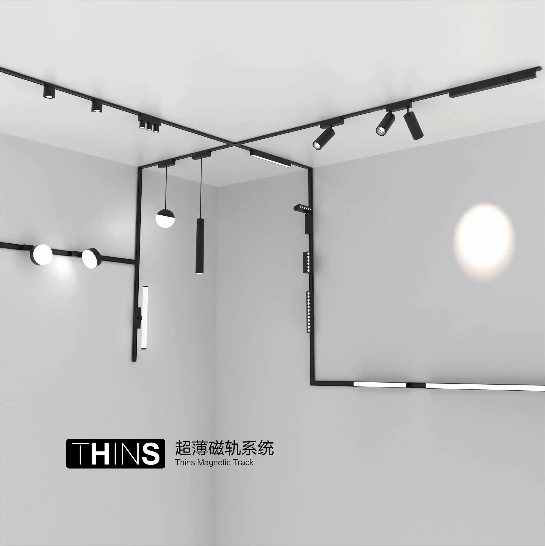 low vlotage magnetic track lighting from USKYLED low vlotage magnetic track lighting from USKYLED