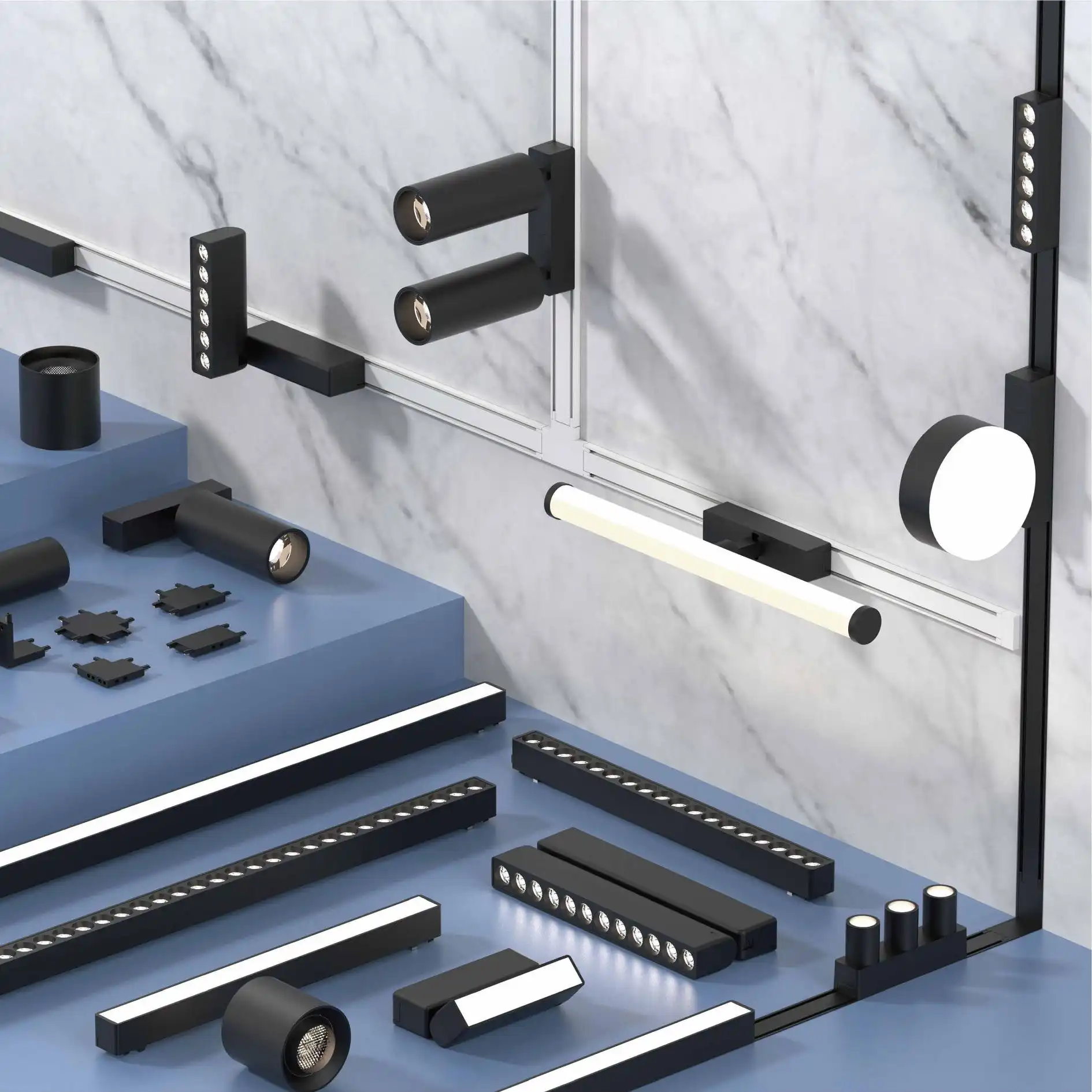 low vlotage magnetic track lighting from USKYLED