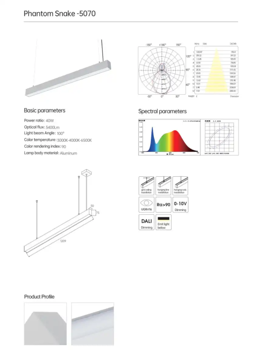 linear lights from USKYLED linear lights from USKYLED