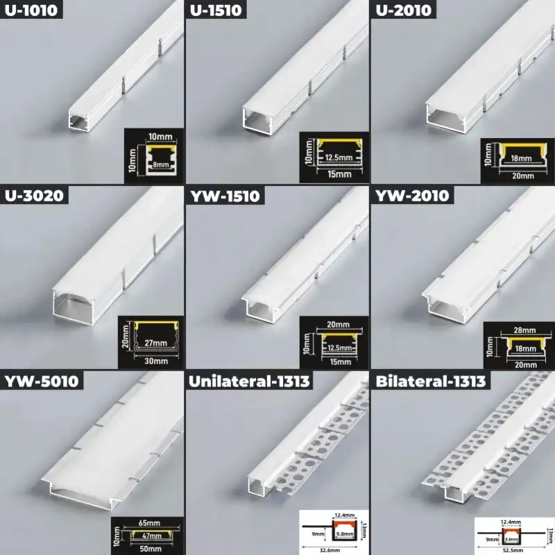 aluminum profiles from USKYLED aluminum profiles from USKYLED