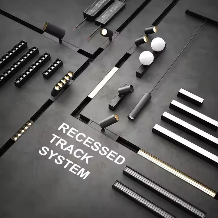 recessed mangetic track lights from USKYLED recessed mangetic track lights from USKYLED