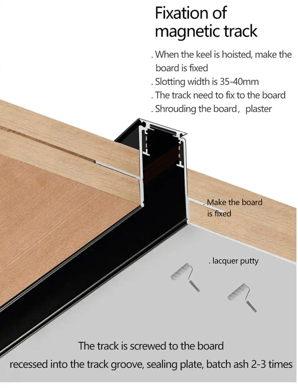 magnetic track lights installtion 