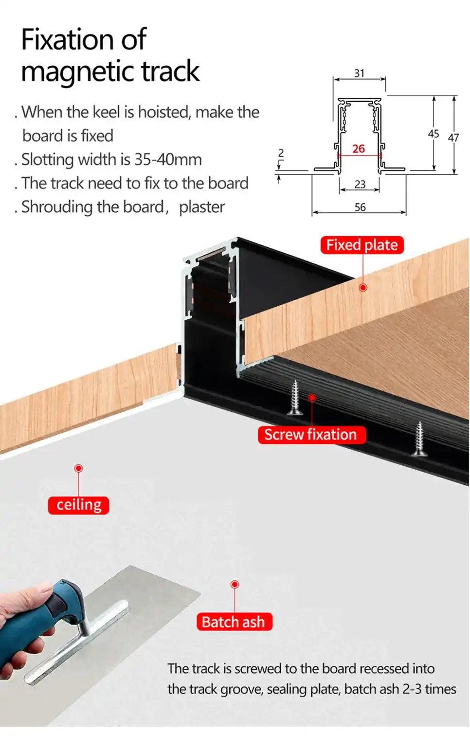 magnetic track lights installtion 