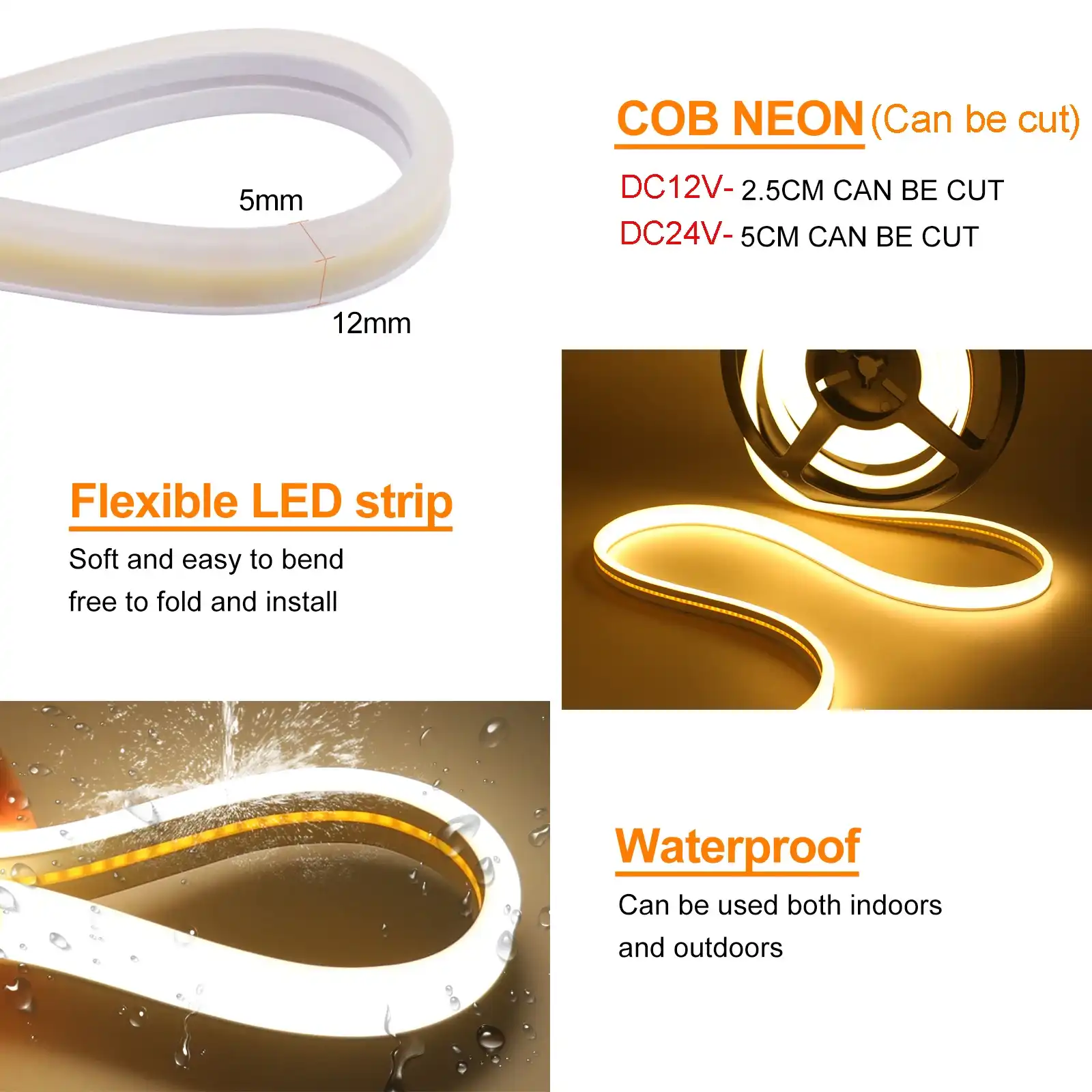 flexible linear lights from USKYLED