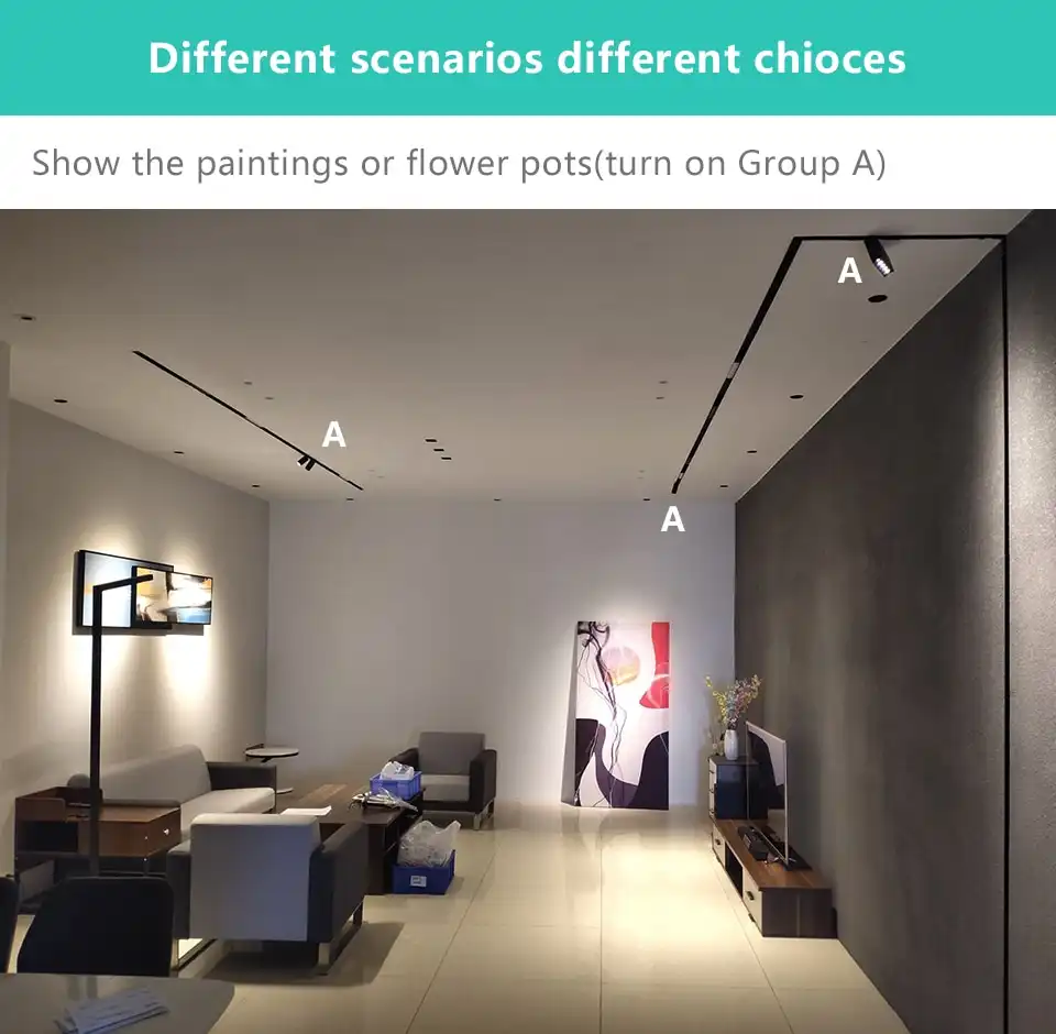 dimmable magnetic track lights from USKYLED dimmable magnetic track lights from USKYLED