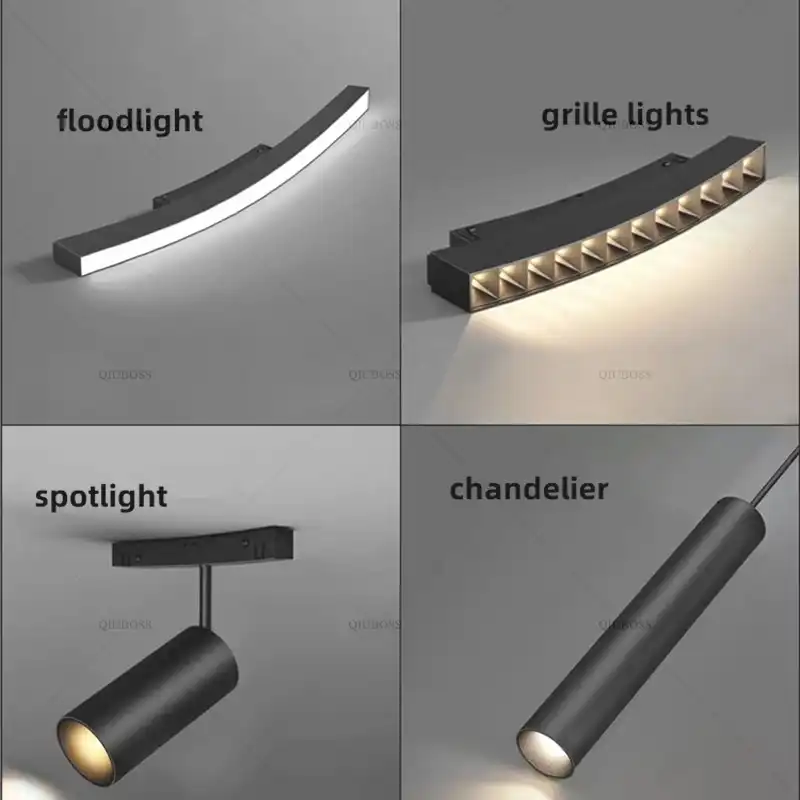 circle magnetic track lights from USKYLED