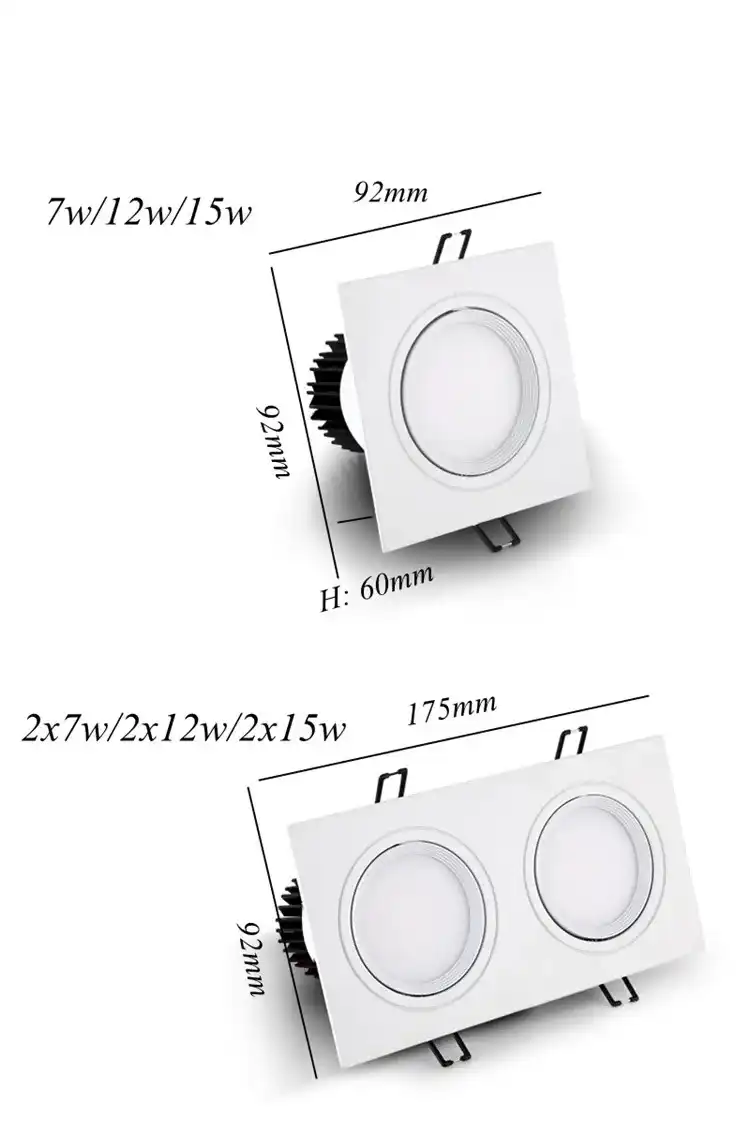 recessed downlights