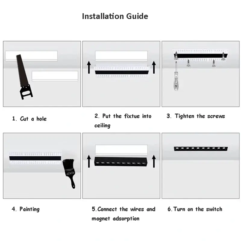 linear spot lights from USKYLED