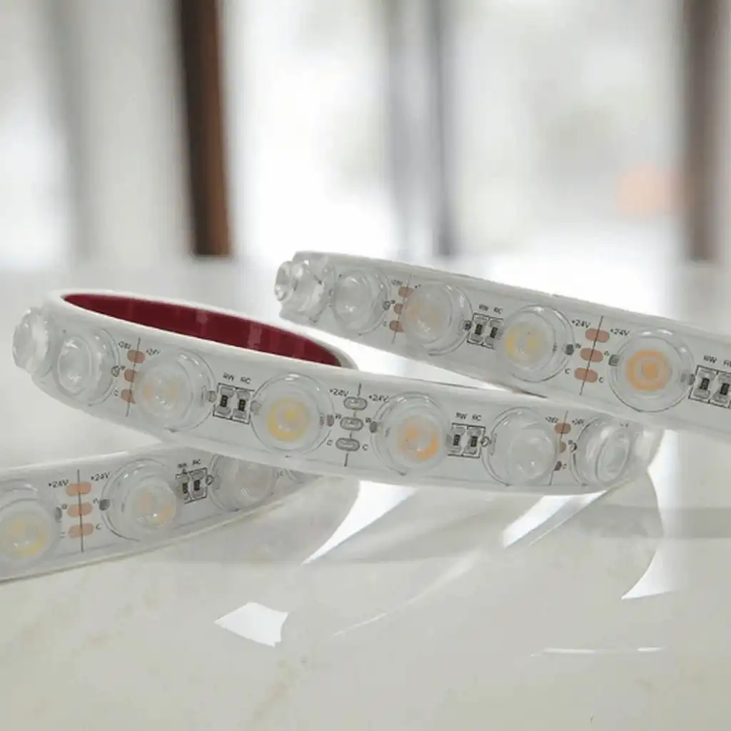 flexible lens wall wash strips