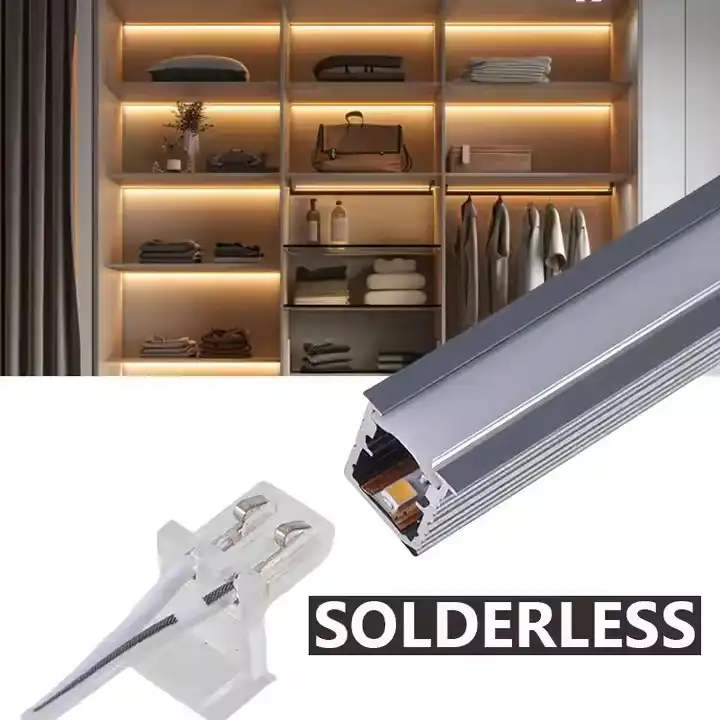 Llums Puck vs. tires LED: quina il·luminació d'armari és la més adequada per a tu?